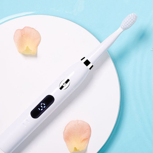 Bàn chải đánh răng điện thông minh với màn hình cho người lớn có thể sạc lại Bàn chải đánh răng âm thiết kế yên tĩnh lông mềm - Product Image 2