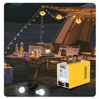 Générateur solaire portable CXS 300W / 500W avec batterie LiFePO4, protection IP54, BMS, compatibilité UK