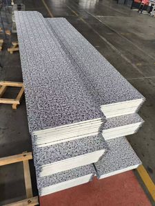 Panel Sándwich de PU Tallado, Aislamiento Térmico Decorativo <span class=keywords><strong>para</strong></span> Paredes Interiores/Exteriores de Villas Modernas, Metal <span class=keywords><strong>para</strong></span> <span class=keywords><strong>Casas</strong></span> Modernas - Product Image 4