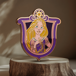 2012 D i S N E Y Pin Rapunzel/rối D i S N E Y công chúa đỉnh Kim Loại thời trang đúc thiên thần và cổ tích Motif Anime kim loại pins - Product Image 2
