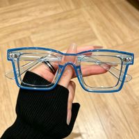 Monturas Ópticas Fashion Square, Unisex, con Bloqueo de Luz Azul, Aptas para Lentes Graduadas 680187-1