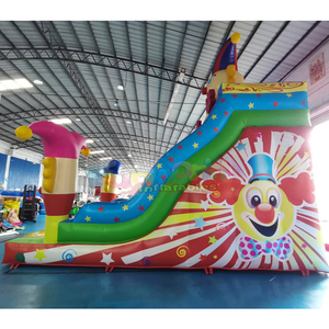 บ้านลมเป่าลมขนาดใหญ่สำหรับงานปาร์ตี้กลางแจ้งสำหรับเด็ก พร้อมสไลเดอร์ตัวตลก - Product Image 5