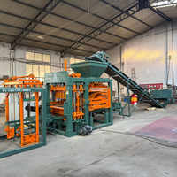 Machine à blocs creux en béton QT4-15, équipement automatique pour la fabrication de briques en ciment pour les entrepreneurs souhaitant créer une usine de blocs rentable