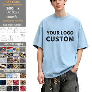 เสื้อยืด TKAN498 ขายส่ง คุณภาพสูง ผ้าฝ้าย 100% ซักกรด น้ำหนัก 260 กรัม ทรงหลวม ไหล่ตก รับสกรีนโลโก้ เสื้อยืดผู้ชาย - Product Image 1