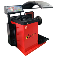 Machine d'équilibrage de pneus de camion entièrement automatique, efficace et stable, équipement d'alignement de roues de haute qualité, norme CE, prise en charge OEM