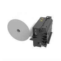 Imprimante thermique intégrée KP-628E 58 mm avec coupeur automatique, mini-imprimante pour borne de libre-service et machine à tickets