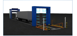 3 ब्रश स्वचालित touchless बस ट्रक धोने उपकरण कार धोने की मशीन - Product Image 6