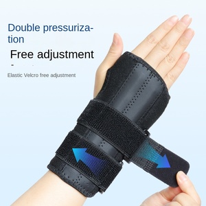 Velcro ayarı için elastik Spandex bileklik nefes bilek koruma sabit eklem için çift sıkıştırma atel - Product Image 3