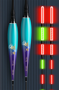 Flotteur électronique à queue sensible à la gravité, queue à changement de couleur, flotteur lumineux de nuit, queue épaissie, flotteur pour gros poissons, eau froide - Product Image 6