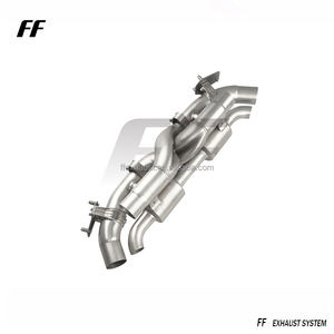 ระบบท่อไอเสียแบบ Z Pipe พร้อมแคทแบ็กและท่อเก็บเสียงแบบสั่งทำพิเศษสำหรับ Porsche <span class=keywords><strong>911</strong></span> <span class=keywords><strong>992</strong></span> Carrera S <span class=keywords><strong>4S</strong></span> 3.0L พร้อมวาล์ว OEM - Product Image 2