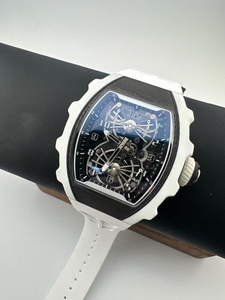 Movimiento de reloj tourbillon de acero inoxidable para hombre de alta calidad, con diseño moderno, resistente al agua, hecho en China. - Product Image 6