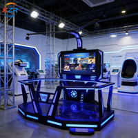 Plateforme de marche VR pour la construction d'espace huit dimensions, machine intégrée d'éducation scientifique populaire, salle d'expérience de sécurité