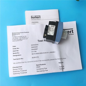 Débitmètre Burkert SE10 SE30 SE32 avec revêtement plastique, type interrupteur unidirectionnel, électronique, température ambiante, air, mécanique, allemand - Product Image 5