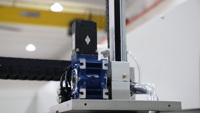 Robot de pulvérisation de revêtement métallique rotatif intelligent à vision 3D et cinq axes, avec moteur, pompe, roulement, engrenage et PLC 124 kW