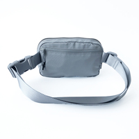 Sac banane unisexe imperméable en polyester, forme tonneau, avec fermeture éclair et sangle réglable, idéal pour l'entraînement, la course, les voyages et la randonnée
