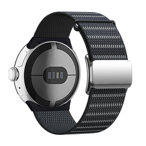 Correa de nailon de tela reflectante nocturna para <span class=keywords><strong>Google</strong></span> Pixel Watch Band Reflect Pulsera Hebilla magnética - Product Image 1
