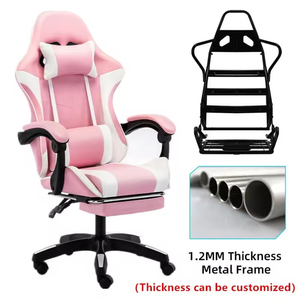 <span class=keywords><strong>Chaise</strong></span> de bureau compacte et peu encombrante, <span class=keywords><strong>chaise</strong></span> de jeu pour ordinateur à domicile, <span class=keywords><strong>chaise</strong></span> d'étude avec haut-parleur Bluetooth et lumière RVB - Product Image 2