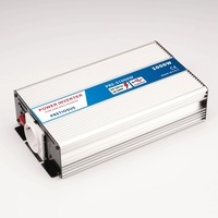 Onduleur Pretiosus 1KW 1000Watt 1000W 12/24/48V DC à AC 100/110/120/220/230 V Onduleur UPS à onde sinusoïdale pure avec chargeur