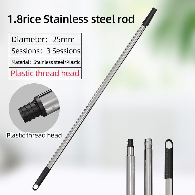 Stainless Steel Adjustable Extension Handle - Durable & Versatile