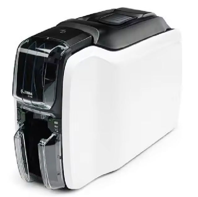 Small and Easy to Operate Card Printer ZC100 300 DPI Zebra Card Printer