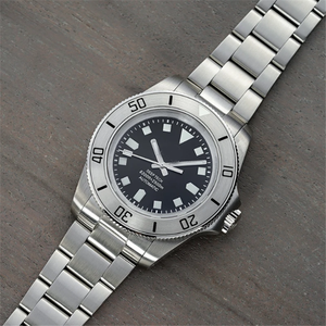 Orologi di marca automatici da uomo con cinturino <span class=keywords><strong>orologio</strong></span> da immersione in cristallo zaffiro rotondo <span class=keywords><strong>Unisex</strong></span> in acciaio inossidabile di alta qualità - Product Image 2