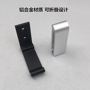 Invisible Folding <b>Hook</b> Wall Mounted Heavy Duty Aluminum Alloy Coat <b>Hook</b> Minimalist Design Frosted Finish - Product Image 2