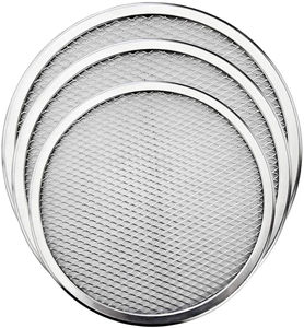 Bakest schermo per <span class=keywords><strong>Pizza</strong></span> rotondo da 7 a 20 pollici cuocere schermo in alluminio schermo per <span class=keywords><strong>Pizza</strong></span> <span class=keywords><strong>teglia</strong></span> per <span class=keywords><strong>Pizza</strong></span> in lega di alluminio perforata - Product Image 4