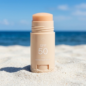 Protector Solar en Barra SPF50+ de Amplio Espectro, Vegano, para Piel Sensible y Grasa, Resistente al Agua, Hidratante, Sin Residuos Blancos - Product Image 6