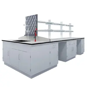 Metal Chemistry Lab Equipment School Furniture Working Bench Heavy Duty for Industry Workstation