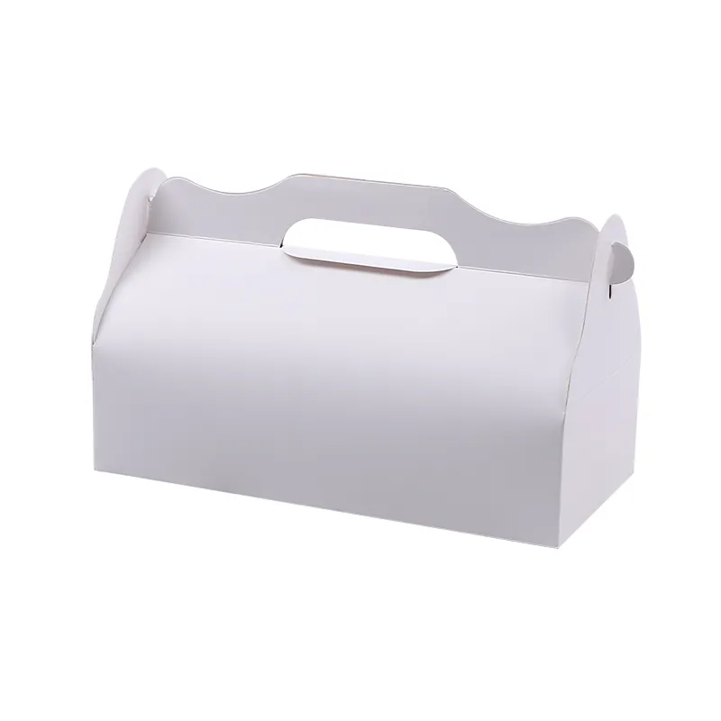 Custom printed cheese cake box cake carrying box birthday cake packaging box