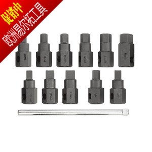 Yiertuo Socket <b>Set</b> 12 Pc 1/2 In Drive Hex And Square Automotive Repair <b>Tool</b> - Product Image 1