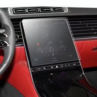 Protector de Pantalla de Vidrio Templado para Interior de Coche, Película de Navegación para Salpicadero, Mercedes Clase C/S