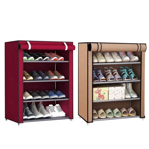 Aluminium Shoe Rack Modern Space-Saving Design