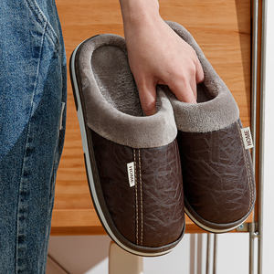 Fashion Popular Premium High Quality <strong>Men's</strong> <strong>slippers</strong> Fluffy Cozy Soft Cozy <strong>slippers</strong> Factory Price Custom Wholesale - Product Image 2