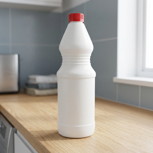 Botella de Plástico HDPE Cilíndrica Beliz con Tapa de Rosca Reciclable de 1000 ml y 45 g para Envasado de Líquidos - Product Image 3