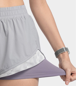 Active women's sports short men pocket Fitness Yoga sports workout <span class=keywords><strong>gym</strong></span> running - Product Image 6