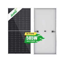 Jinko Type N Panneaux solaires monofaciaux 585 W Panneaux solaires JKM580N-72HL4-V Jinko OEM Panneaux solaires monofaciaux 580 W