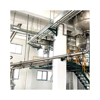 Ligne de production complète de poudre à lessiver avec sécheur par pulvérisation, mélangeur, système de refroidissement, silo de maturation et machine d'emballage
