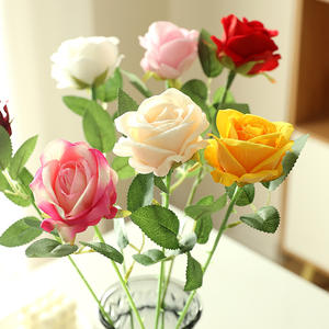 Flor Artificial <span class=keywords><strong>de</strong></span> Seda Rosa <span class=keywords><strong>Acacia</strong></span>, Decoración para el Hogar, Auditorio, Boda, Día <span class=keywords><strong>de</strong></span> San Valentín, Tanabata, Semi-Manual, Venta al por Mayor en China - Product Image 3