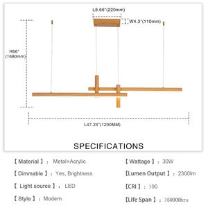 Lámpara de araña de cristal moderna nórdica para escaleras de villas, decoración interior para vestíbulos de hoteles, lámpara de araña para comedor de villas - Product Image 2