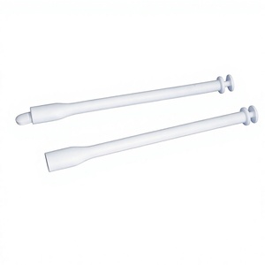 Applicateur vaginal vide en PP, diamètre 60 mm, avec bouchon à vis pour tube de pommade, gel ou crème - Product Image 1