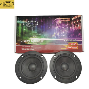 Haut-parleurs de voiture 2 voies de 3,5 pouces, haut-<span class=keywords><strong>parleur</strong></span> crossover, haut-<span class=keywords><strong>parleur</strong></span> automobile, caisson de basses 200W - Product Image 4