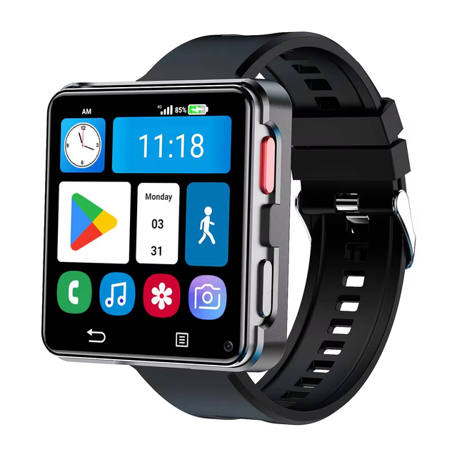 Android 11.0 Smart Watch PGD Watch Q668 4G+64GB Tiktok Facebook Youtobe 2.64inch Large Screen 1200mAh Battery Smart Phone Watch