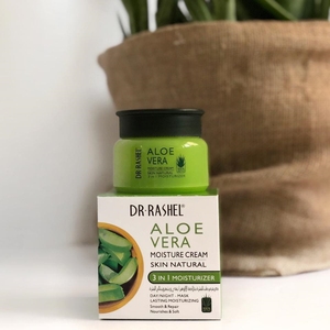 كريم د. راشيل المرطب طويل الأمد بالصبار، كريم مضاد للشيخوخة ومرطب للوجه للبشرة الجافة - Product Image 1