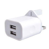 Grosir Australia 2 Port 10W pengisi daya dinding USB elektrik magnetik 5V 2A AU steker adaptor daya AC untuk ponsel