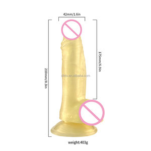 Atest Macaron Adult Dildos Soft PVC and TPE Realistic Colorful with Strong Suction Cup Fit for Women and <strong>Gay</strong> Men - Product Image 4