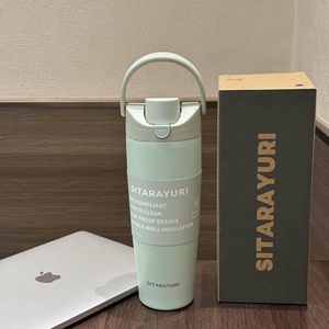 SITARAYURI Ice <span class=keywords><strong>Tyrant</strong></span>, Vaso Térmico de Acero Inoxidable de Doble Pared, Regalos Empresariales, Taza Portátil para Mujeres Estudiantes, Gran Capacidad - Product Image 6