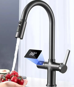 Выдвижные Кухонные смесители с цифровым дисплеем температуры - Product Image 3