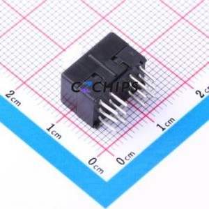 YTSPS-42E85L1 Push Button Switch Through hole Component (THT) Switch Self-Locking Square Plunger Through Hole White - Product Image 2