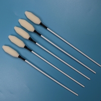 Long bâton jetable de PP trocart essuyer éponge bâton dispositifs médicaux nettoyage grand écouvillon en mousse avec longueur 21cm